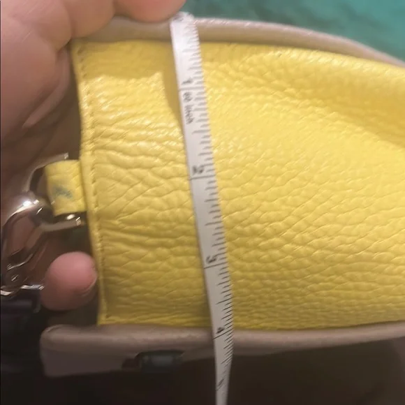 Kate Spade Yellow and tan Crossbody Bag with Structured Design - Picture 12 of 16